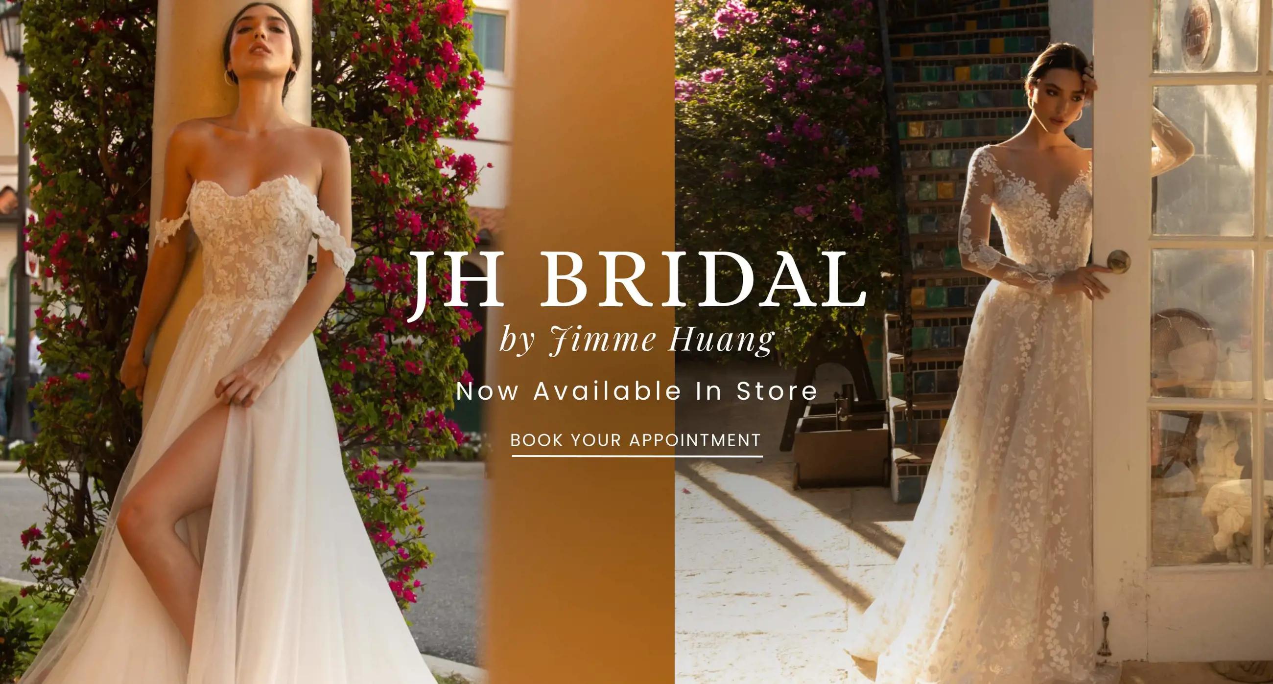 Models Wearing Jimme Huang Wedding Dresses